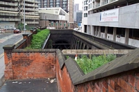 Cross-City line cutting adjacent to Central Goods site