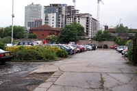 Birmingham Mailbox development on the site of Central Goods
