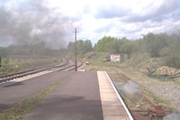 Chasewater Heaths station towards Brownhills West