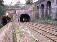 Church Road Station tunnel mouth