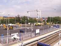 Coleshill Parkway station and freight terminal