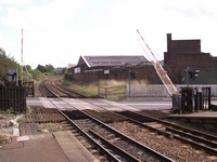 Cradley Heath station level crossing, Woods Lane
