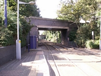 The Crescent Midland Metro towards Priestfield