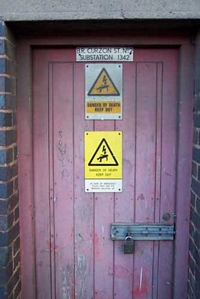 Curzon Street station electricity substation