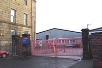Curzon Street station side entrance