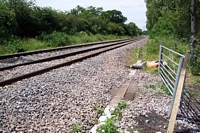 Cutnall Green halt Droitwich platform site