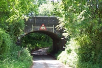Cutnall Green halt New Road bridge