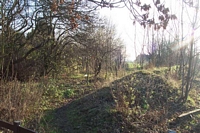 Daisy Bank station trackbed towards Princes End
