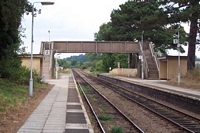 Danzey station Birmingham platform