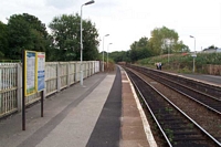 Earlswood station Stratford platform towards Birmingham