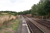 Earlswood station Stratford platfrom