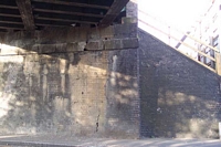 Decaying bridge structure, Ettingshall Road