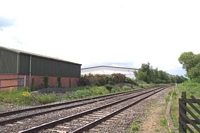 Forge Mills station sidings