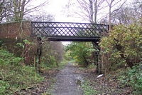 Trackbed towards Pensnett