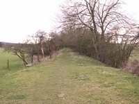 Great Alne station trackbed towards Alcester