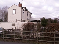 Great Alne station road crossing site