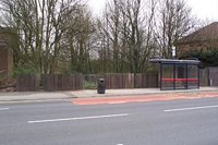 Station entrance, Hagley Road