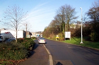 Halesowen station site looking towards Old Hill