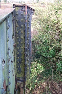 Hammerwich station cut-off footbridge section