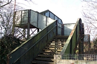 Hammerwich station footbridge