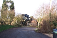 Station Road approaching Hammerwich station