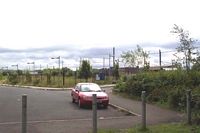Handsworth & Smethwick station site from driveway