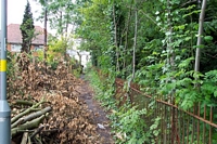 Path to Hamstead Road, Priestley Close