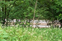 Handsworth Wood station track viewed from Priestley Close