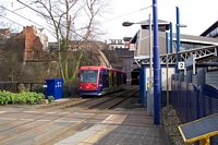 Jewellery Quarter station looking towards Snow Hill