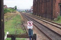 Kidderminster station buffer stops