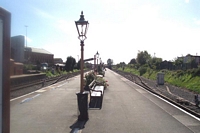 Kidderminster station looking towards Bewdley