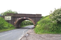 Kingsbury station bridge over Coventry Road