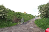 Kingsbury station coal yard entrance from Coventry Road