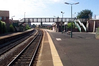 Langley Green station viewed from Birmingham platform