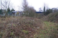 Lapworth station old trackbed towards Leamington Spa