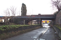 Trackbed to Lifford wharf