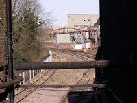 Longbridge station platform site April 2006