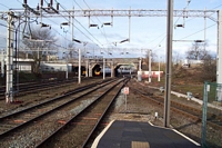 Lichfield Trent Valley station link from platform 2