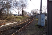 Lichfield Trent Valley station link from platform 2