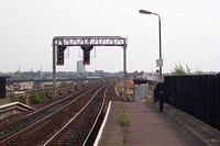 Moor Street station looking towards Bordesley