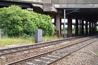 Newton Road station looking towards Birmingham