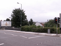 North Walsall station entrance, Bloxwich Road