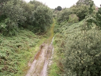 North Walsall station site towards Wolverhampton