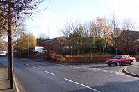 Old Hill High Street halt site from Garretts Lane
