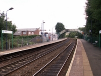 Old Hill station looking towards Birmingham