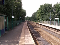 Old Hill station looking towards Worcester