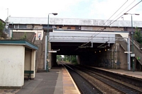Perry Barr station viewed from Birmingham platform