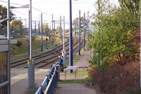 Priestfield Midland Metro stop towards Bilston Road