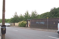 Smethwick Rolfe Street station entrance to Briminhgham platform