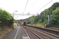 Smethwick Rolfe Street station looking towards Birmingham